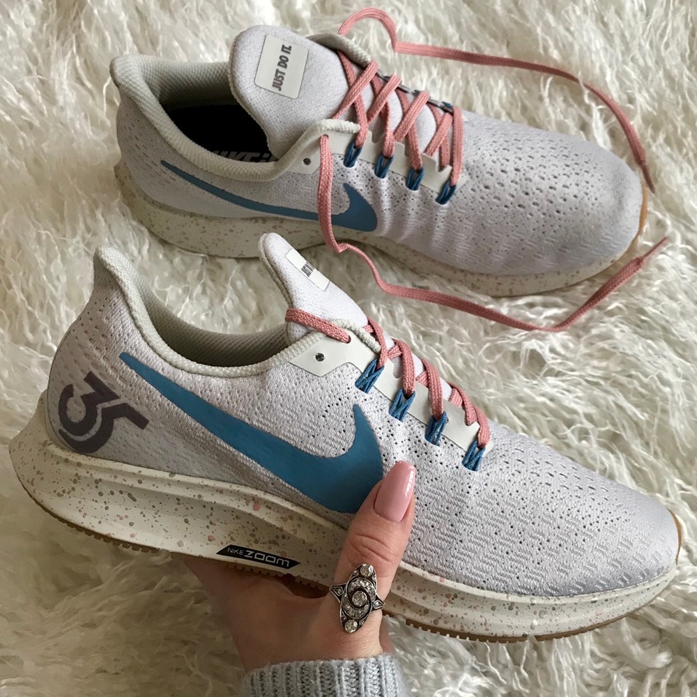NWT Nike ID Custom Air Zoom Pegasus 35 Oreo - Picture 2 of 8